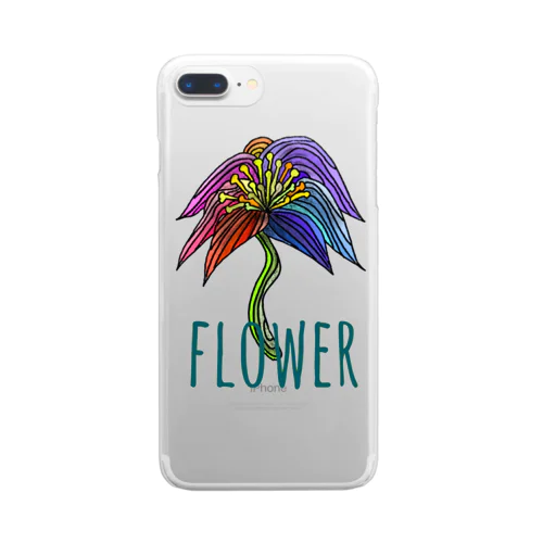 FLOWER Clear Smartphone Case