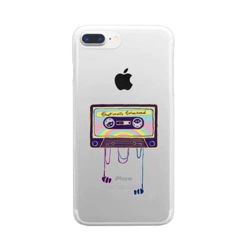 Emotionally Devastated Clear Smartphone Case