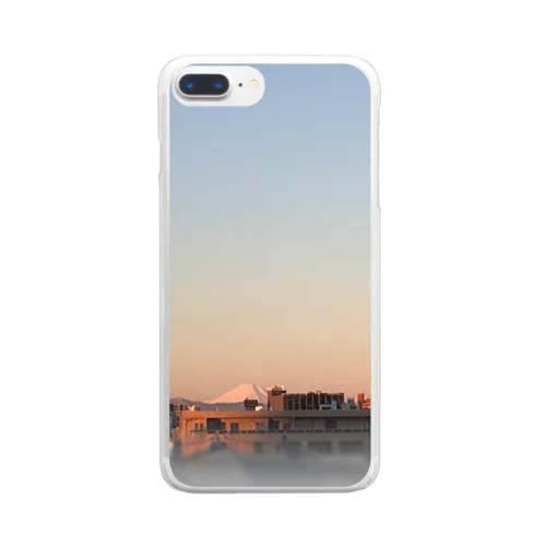 photo-富士山 Clear Smartphone Case