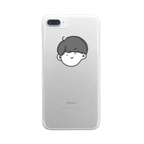 side boy Clear Smartphone Case