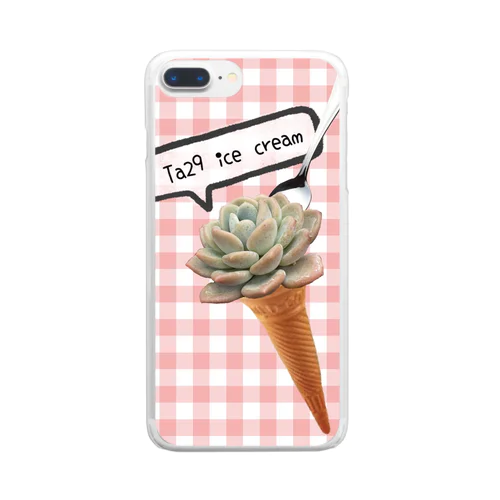 ice cream◡̈♥︎ Clear Smartphone Case