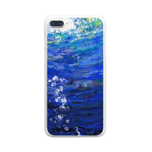 海の中 Clear Smartphone Case