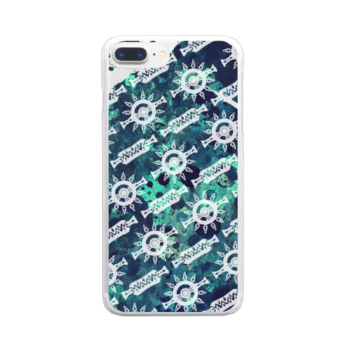 トラッパーシリーズ Clear Smartphone Case