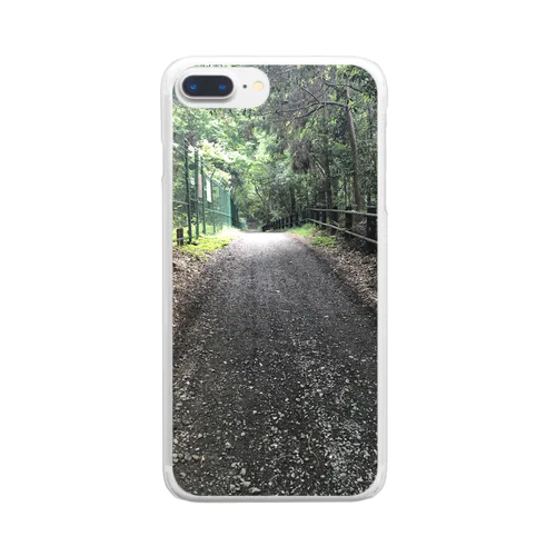 森の脇道 Clear Smartphone Case