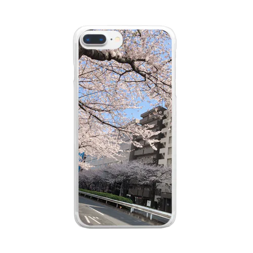 桜 Clear Smartphone Case