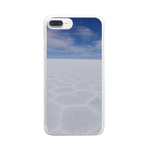 The World Trip ～ボリビア　ウユニ塩湖～ Clear Smartphone Case