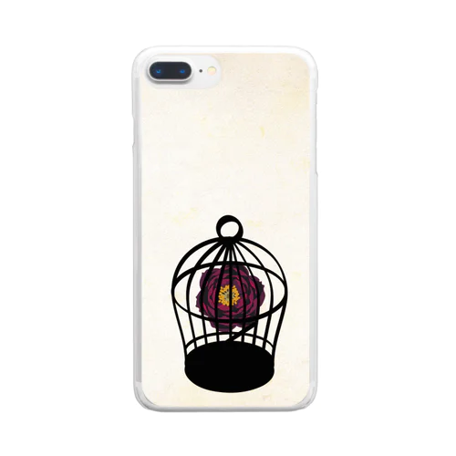 flower cage Clear Smartphone Case