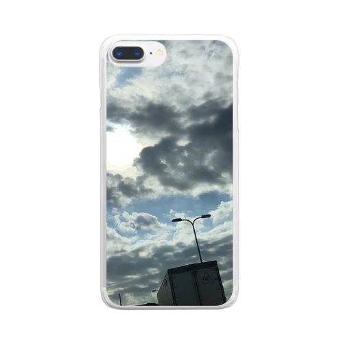 ある時の或る空 Clear Smartphone Case