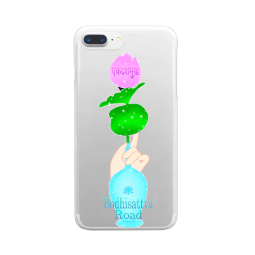 十一面観音 ～ 菩薩道 ～ Clear Smartphone Case