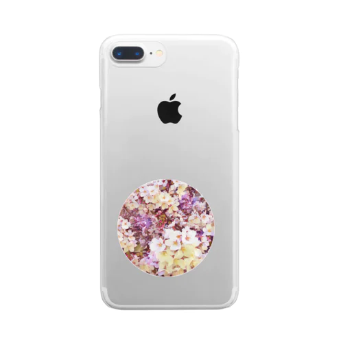 輝桜 Clear Smartphone Case