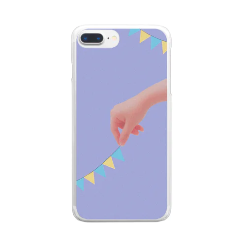 手品みたいなの Clear Smartphone Case