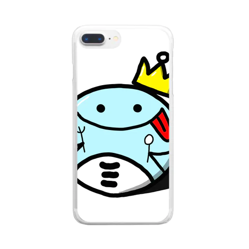 食いしん坊くん Clear Smartphone Case