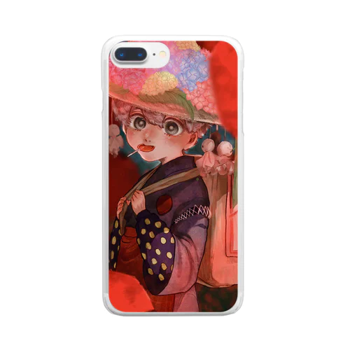 梅雨 Clear Smartphone Case