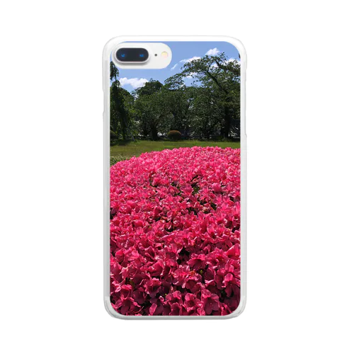 つつじの花。 Clear Smartphone Case