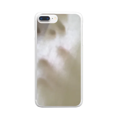 ゆうれい Clear Smartphone Case