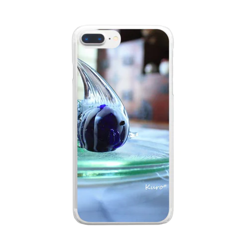 ガラスの魚 Clear Smartphone Case