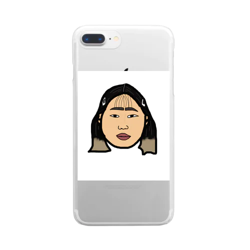 平安美人代表 Clear Smartphone Case