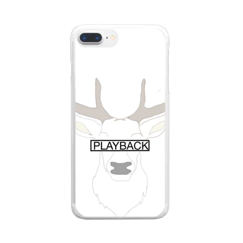 PLAYBACK Clear Smartphone Case