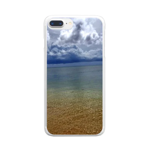 secret sea Clear Smartphone Case