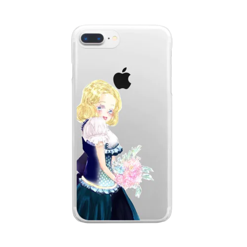 ディアンドルの少女シリーズ Clear Smartphone Case