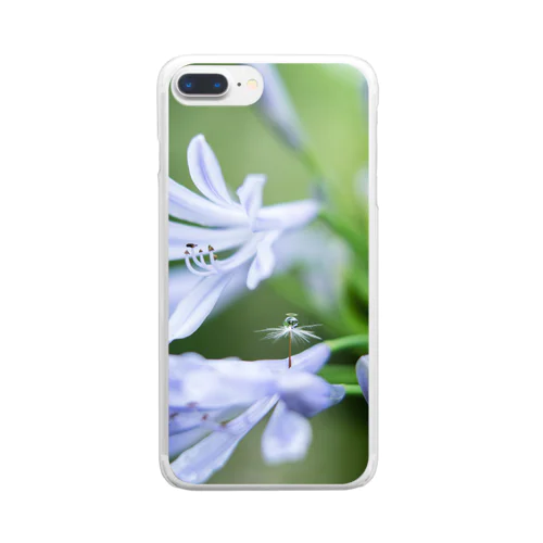 Angel of Agapanthus 170702 Clear Smartphone Case
