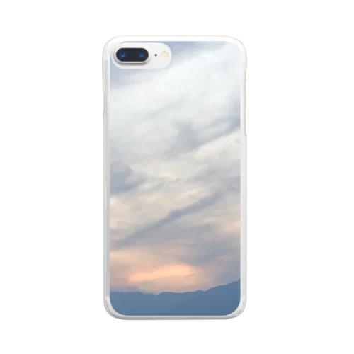 モネっぽい空 Clear Smartphone Case