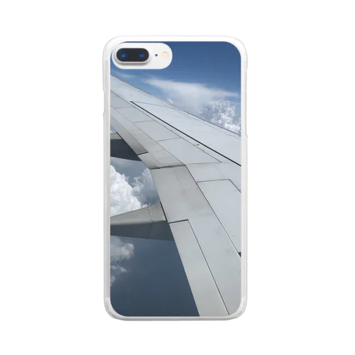 空の上 Clear Smartphone Case
