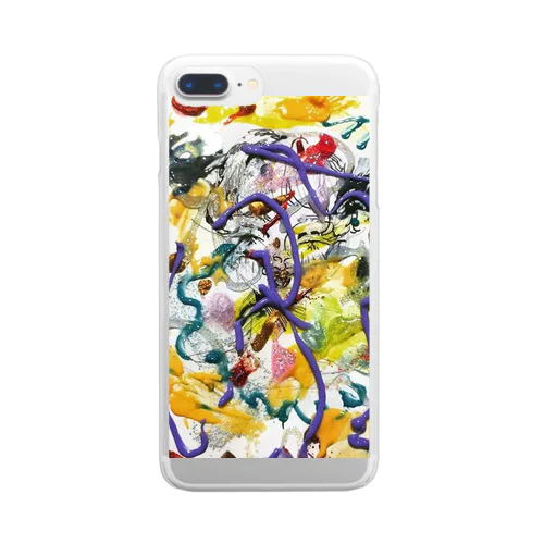 DOODLE Clear Smartphone Case