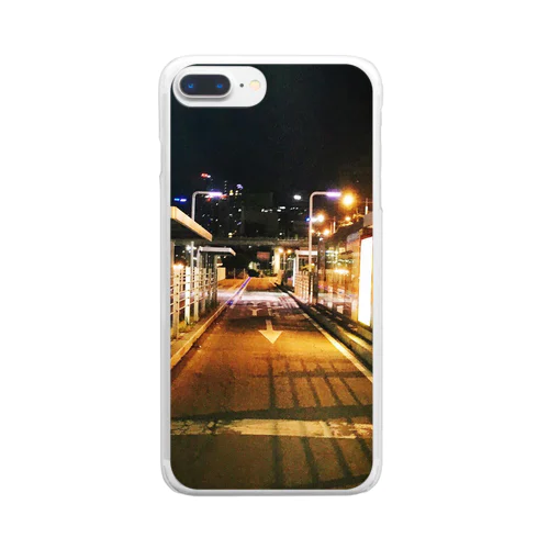 ソウルの夜景 Clear Smartphone Case