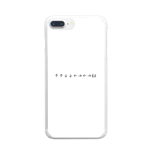 隠しコマンド② Clear Smartphone Case