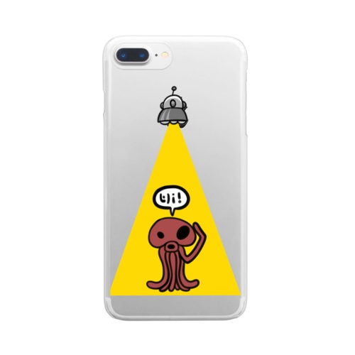 アブダクション シリーズ　part３ Clear Smartphone Case