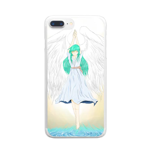 天使 Clear Smartphone Case