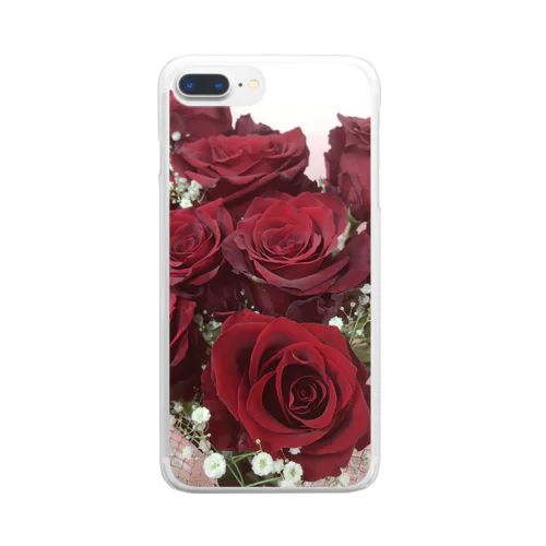 薔薇 Clear Smartphone Case