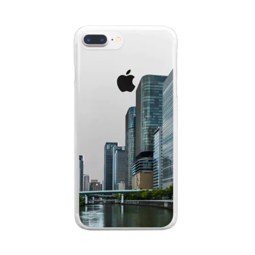 Osaka River side Clear Smartphone Case