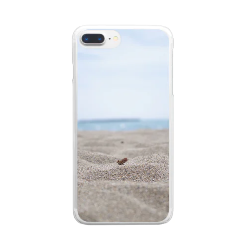 六月の海 Clear Smartphone Case