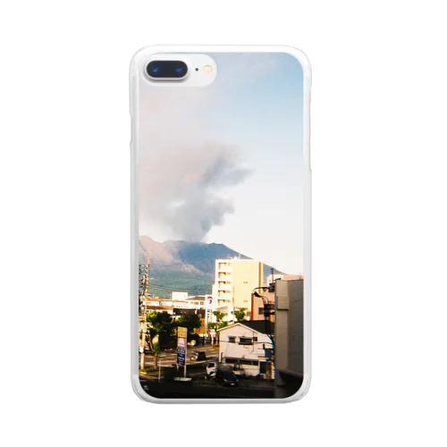 鹿児島 Clear Smartphone Case