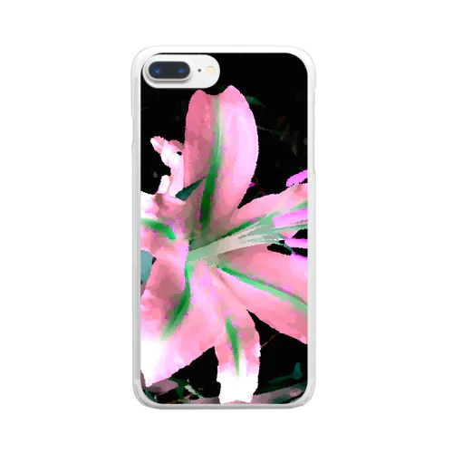 Wild Lily Variation Clear Smartphone Case