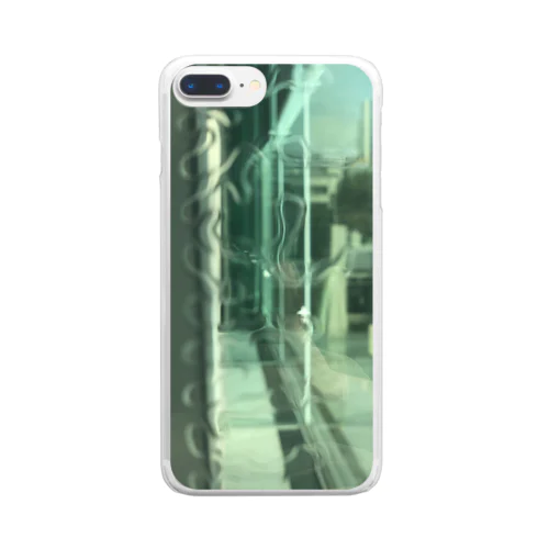 涙模様 Clear Smartphone Case