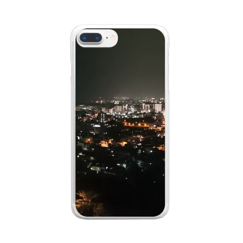 Night Scape Clear Smartphone Case