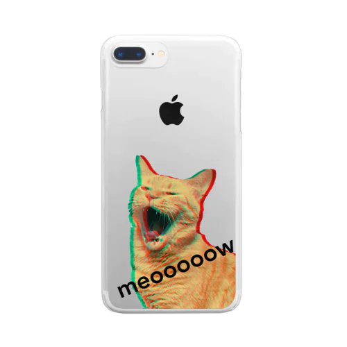 meooooow-CYATORA! Clear Smartphone Case