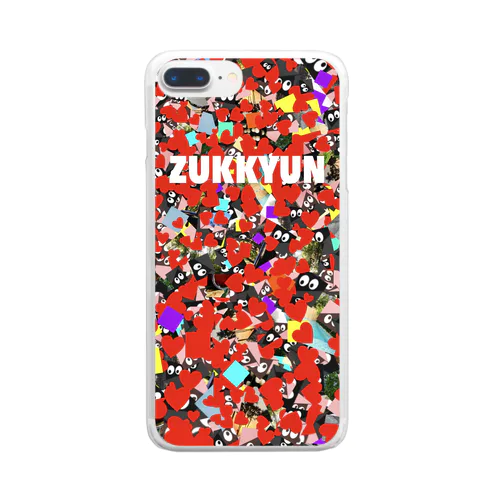 ズッキュン(ZUKKYUN) Clear Smartphone Case