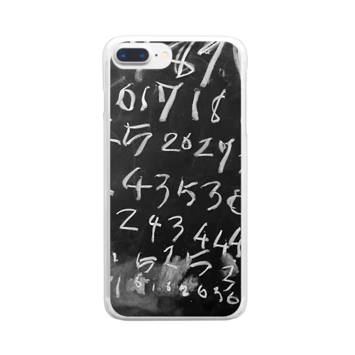 1234 Clear Smartphone Case
