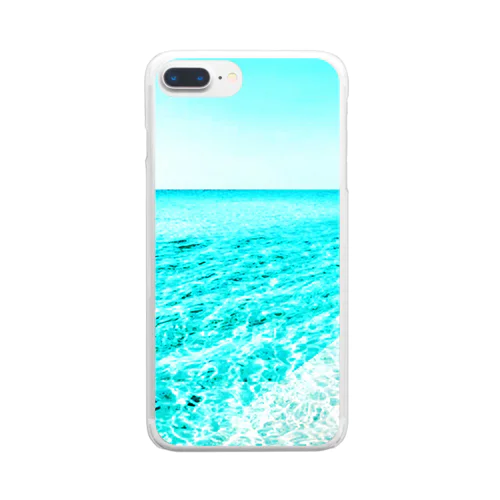 台南の海 Clear Smartphone Case