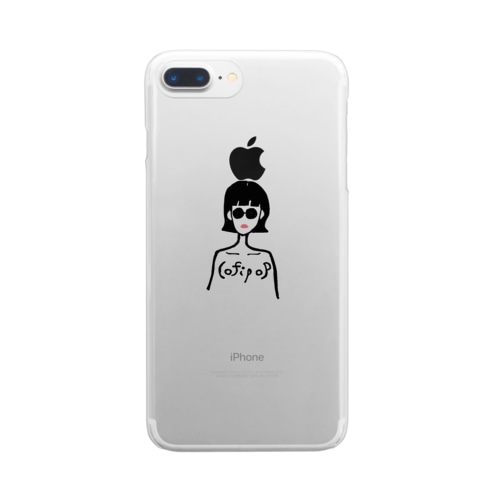 恥ずかしいpop Clear Smartphone Case