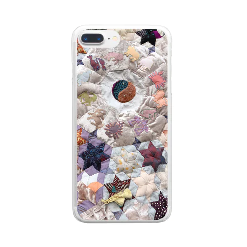 patchwork quilt Clear Smartphone Case