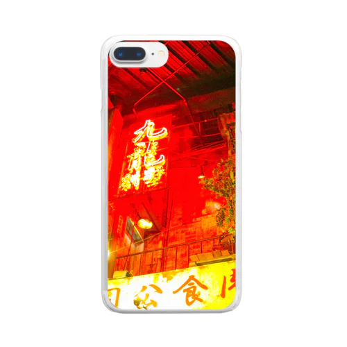 香港九龍カンフー Clear Smartphone Case