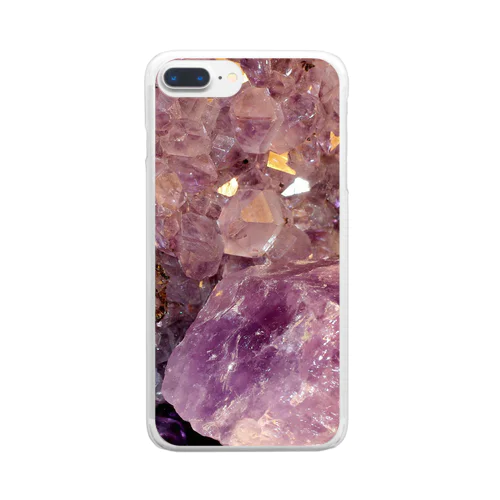 amethystⅢ Clear Smartphone Case