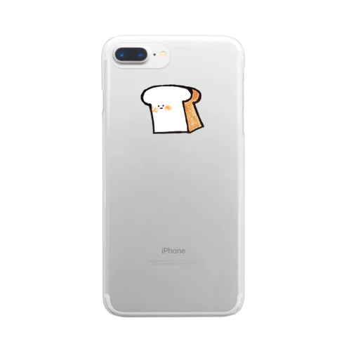 食パン。 Clear Smartphone Case