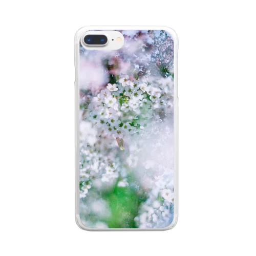 雪柳 Clear Smartphone Case