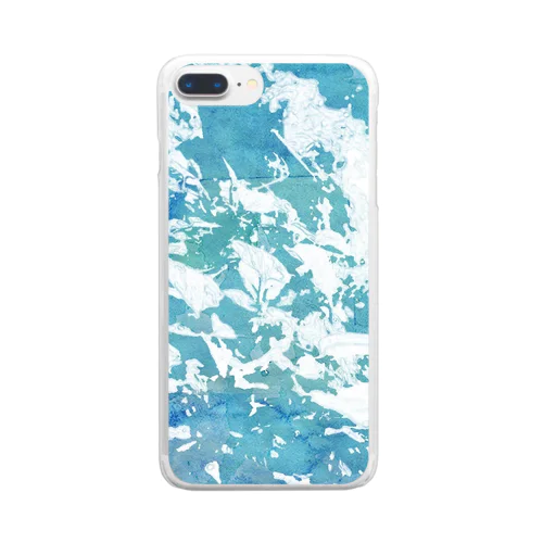 playing water Clear Smartphone Case